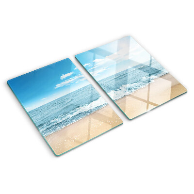 Chopping board Beach and sea