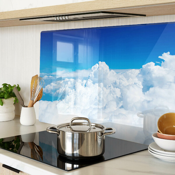 Cutting board Sky with clouds