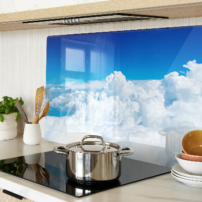 Cutting board Sky with clouds