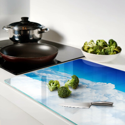 Cutting board Sky with clouds