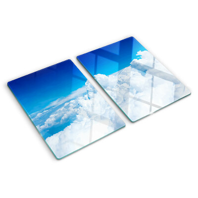 Cutting board Sky with clouds