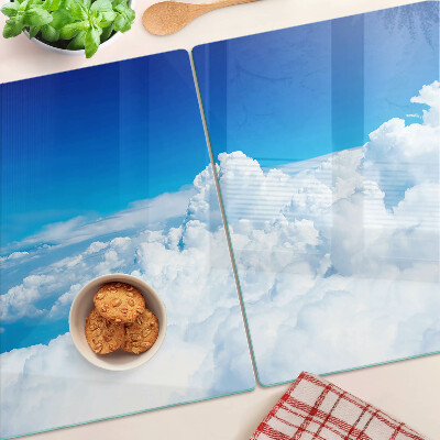Cutting board Sky with clouds