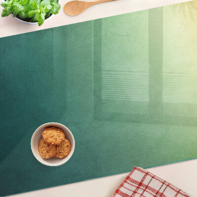 Glass kitchen board Gradient reflections in the window