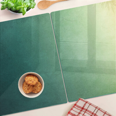 Glass kitchen board Gradient reflections in the window