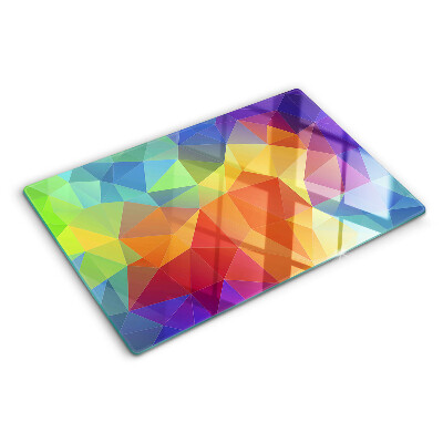Cutting board The geometry of colored triangles