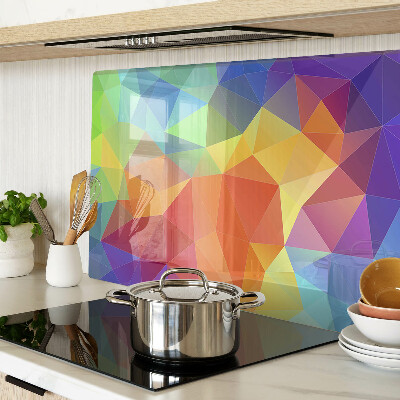 Cutting board The geometry of colored triangles