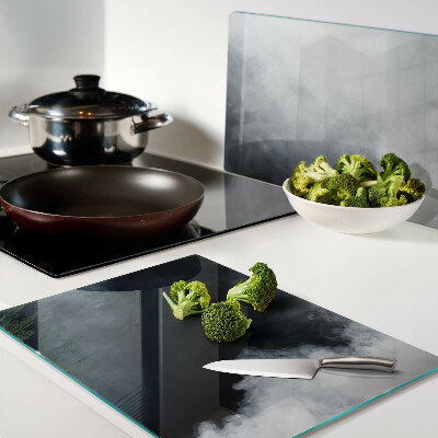 Glass cutting board Fog and windows