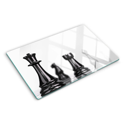 Cutting board Chess, King and Rook