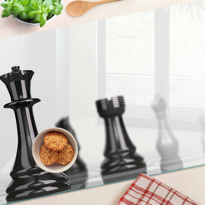Cutting board Chess, King and Rook