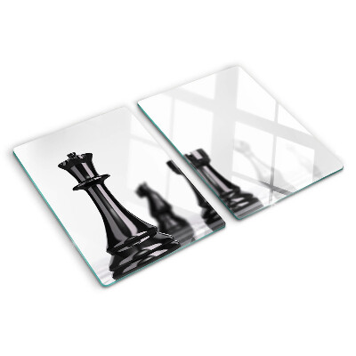 Cutting board Chess, King and Rook