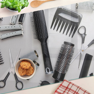 Glass cutting board Hairdressing accessories