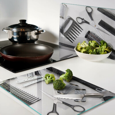 Glass cutting board Hairdressing accessories