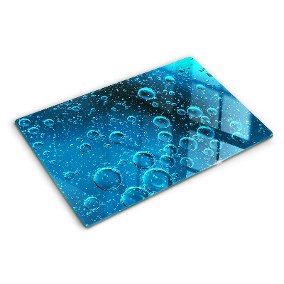 Chopping board Bubbles in the water
