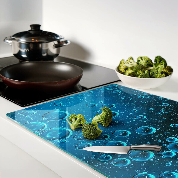 Chopping board Bubbles in the water