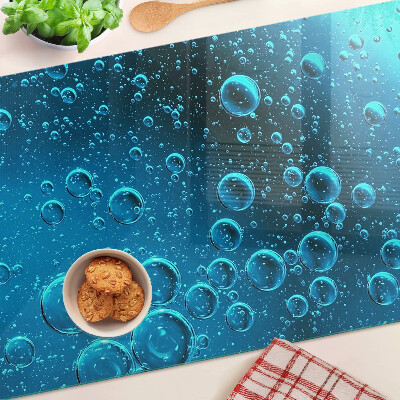 Chopping board Bubbles in the water