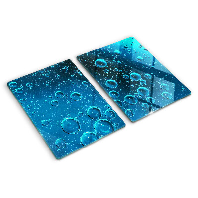 Chopping board Bubbles in the water