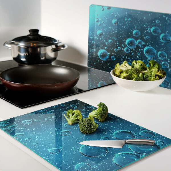 Chopping board Bubbles in the water