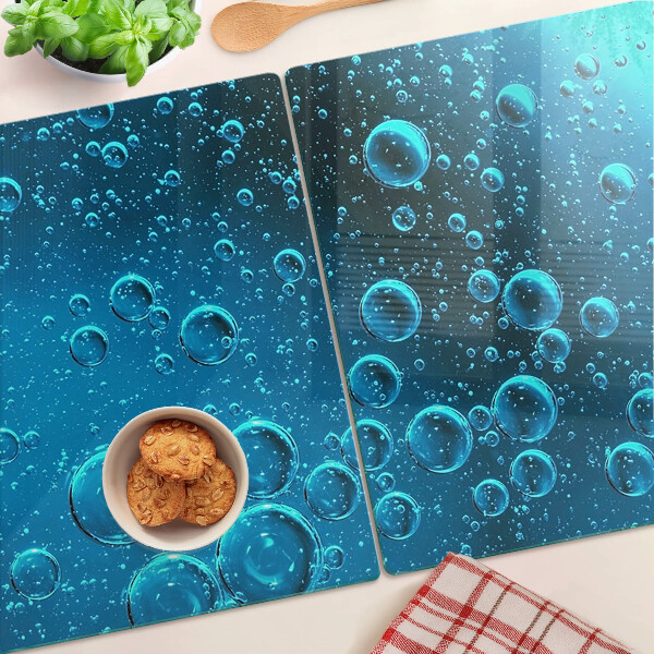 Chopping board Bubbles in the water