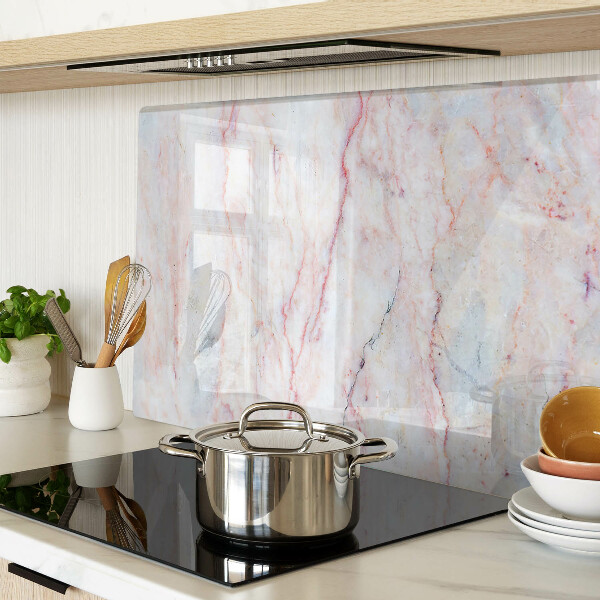 Chopping board Marble pattern in shades of pink