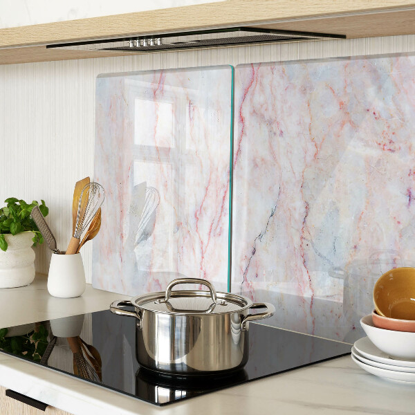 Chopping board Marble pattern in shades of pink