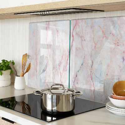 Chopping board Marble pattern in shades of pink