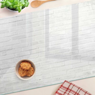 Cutting board Brick wall in a minimalist style
