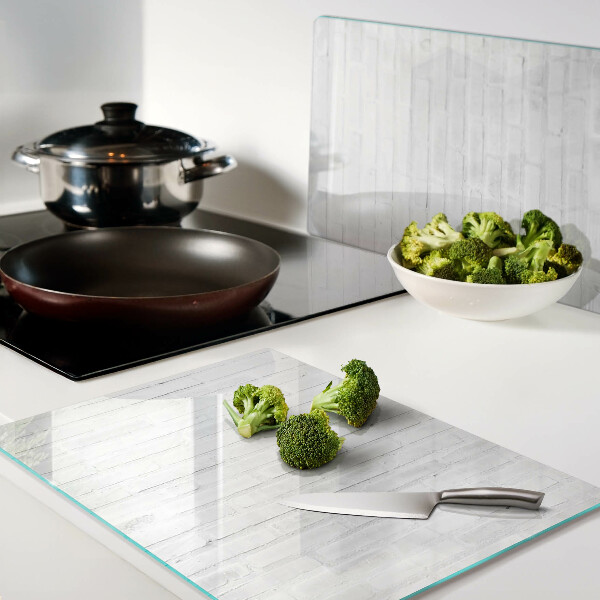 Cutting board Brick wall in a minimalist style