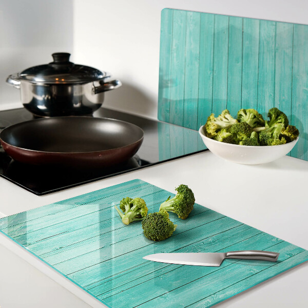 Chopping board Turquoise floorboards