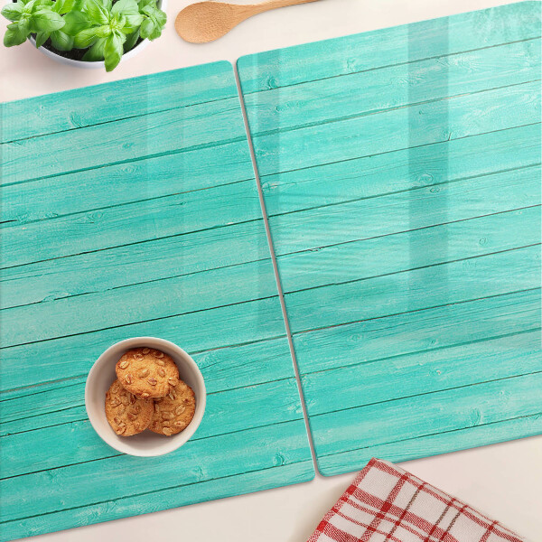 Chopping board Turquoise floorboards