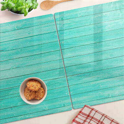 Chopping board Turquoise floorboards