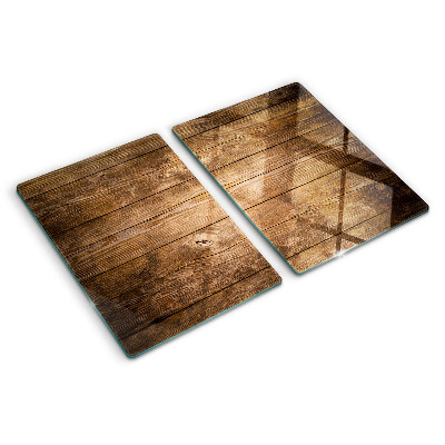 Glass kitchen board Wooden board with a window
