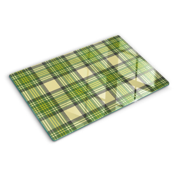 Chopping board Checkered motif