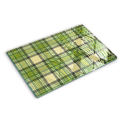 Chopping board Checkered motif
