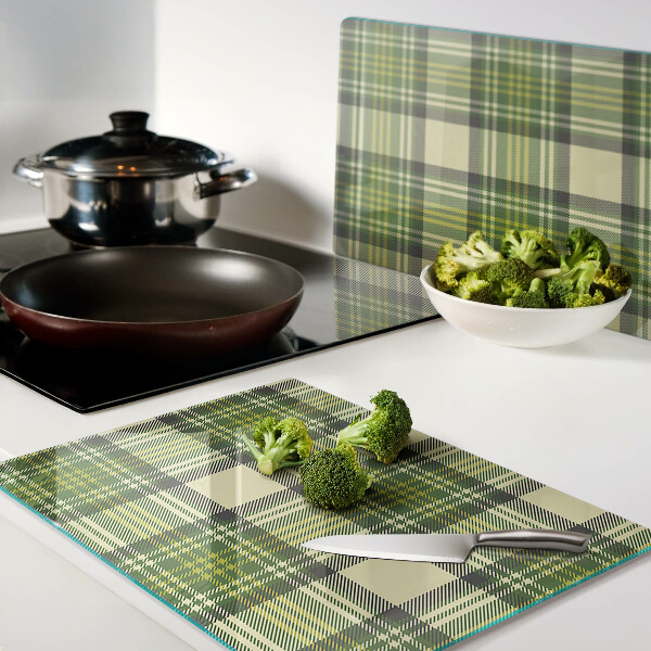 Chopping board Checkered motif