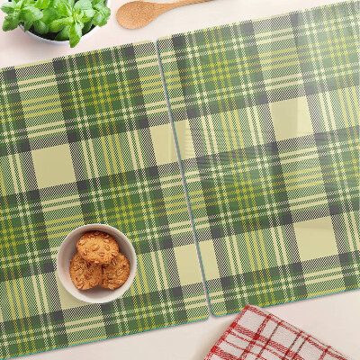 Chopping board Checkered motif