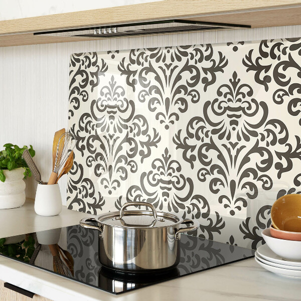 Cutting board Baroque style plant pattern