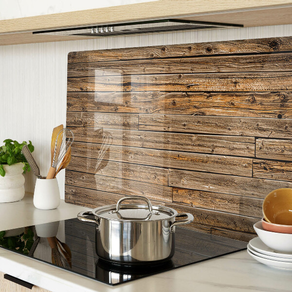 Glass cutting board Wooden board with a window