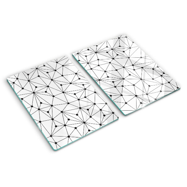 Chopping board glass Lattice geometry
