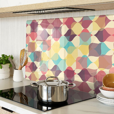 Cutting board The geometry of colored circles