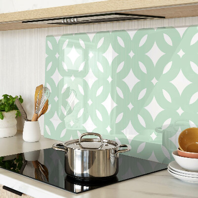 Chopping board Geometric patterns in pastel colors