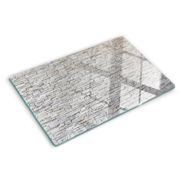 Chopping board Stone brick wall