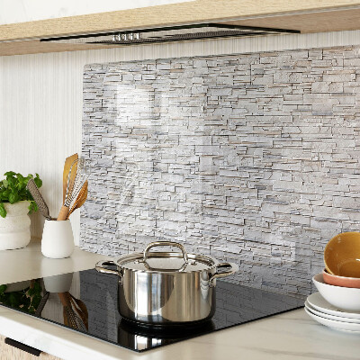 Chopping board Stone brick wall