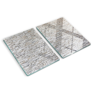 Chopping board Stone brick wall