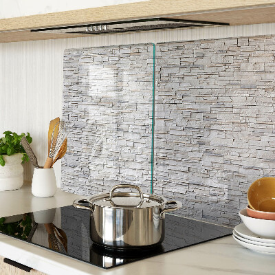 Chopping board Stone brick wall