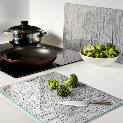 Chopping board Stone brick wall