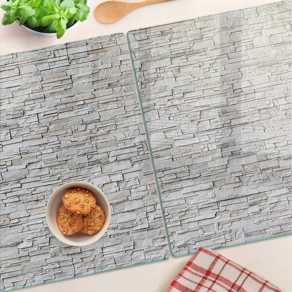 Chopping board Stone brick wall