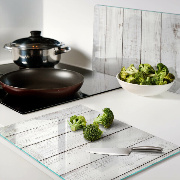 Glass cutting board Rustic style board