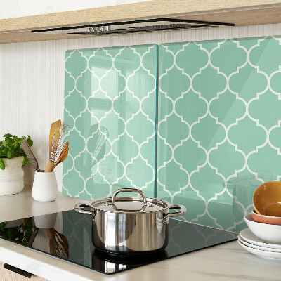 Glass cutting board Moroccan pattern