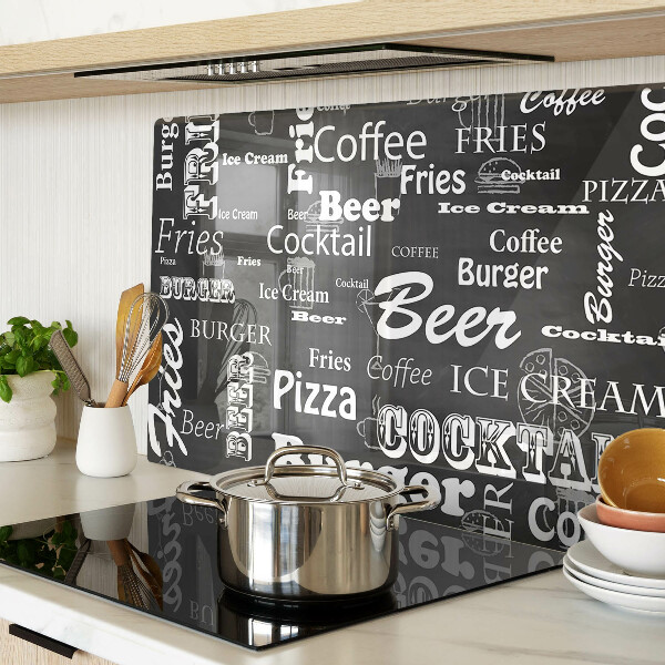 Glass chopping board Food and drinks