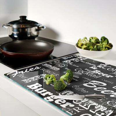 Glass chopping board Food and drinks
